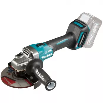 Akku-Winkelschleifer GA035GZ XGT, 40 Volt (Blau/Schwarz, ohne Akku und Ladegerät)