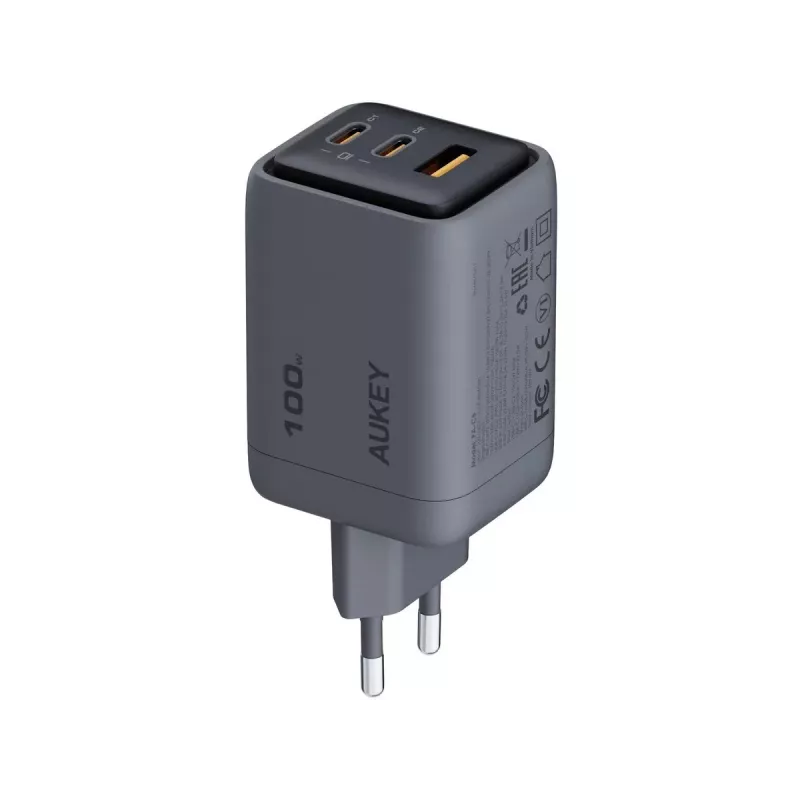 Comet Mix 3 Wall Charger PA-C5 3xUSB (2xUSB-C und 1xUSB-A) 100W 5A QC5.0 PD3.0 AFC PPS FCP SCP