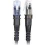 Patchsee TP-6A-U/16 Ethernet-Patchkabel Schwarz