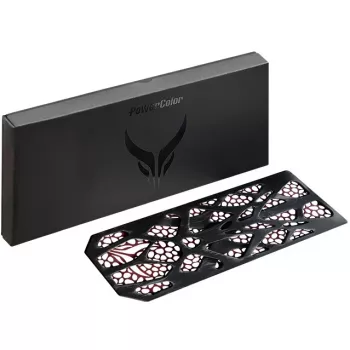 Backplate PowerColor SBP-790002 Aluminium Kunststoff Red Devil RX 7900