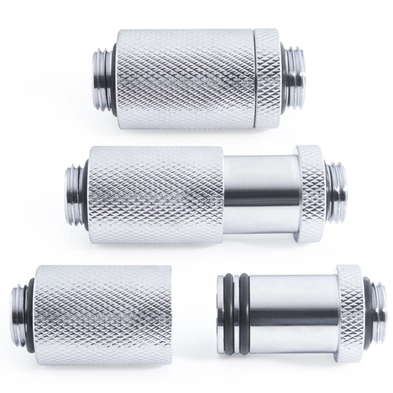 Kühlerhalterung Alphacool ES D-Plug Chrom Messing 2 cm 55 g