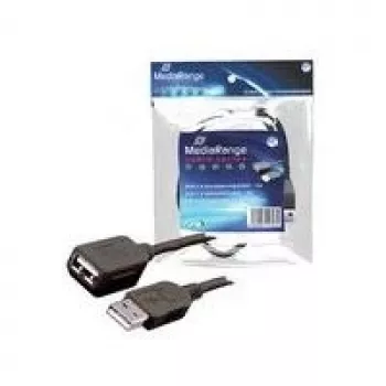 USB-Kabel MediaRange MRCS111 3m Schwarz