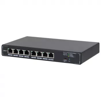 Dahua Technology SMG1008 Netzwerk-Switch Unmanaged 2,5G Ethernet (100/1000/2500) Schwarz