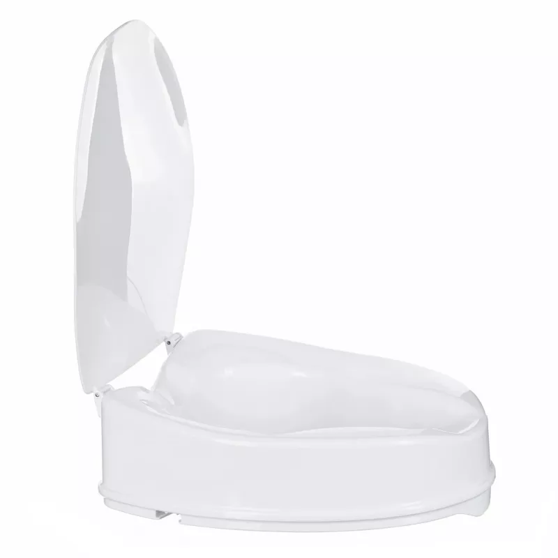 ActionMED NT10AM Toilettensitzerhöhung mit Deckel, 10 cm