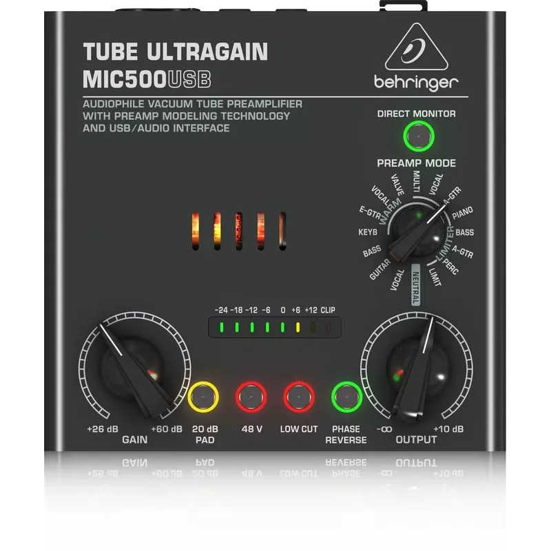 Behringer MIC500USB Audio-Vorverstärker