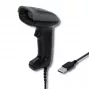Hand-Barcodeleser QOLTEC 50863 — 1D/2D-Scanner, USB kabelgebunden, LED-Sensor, Schwarz, 5V, 1,8 m Kabel