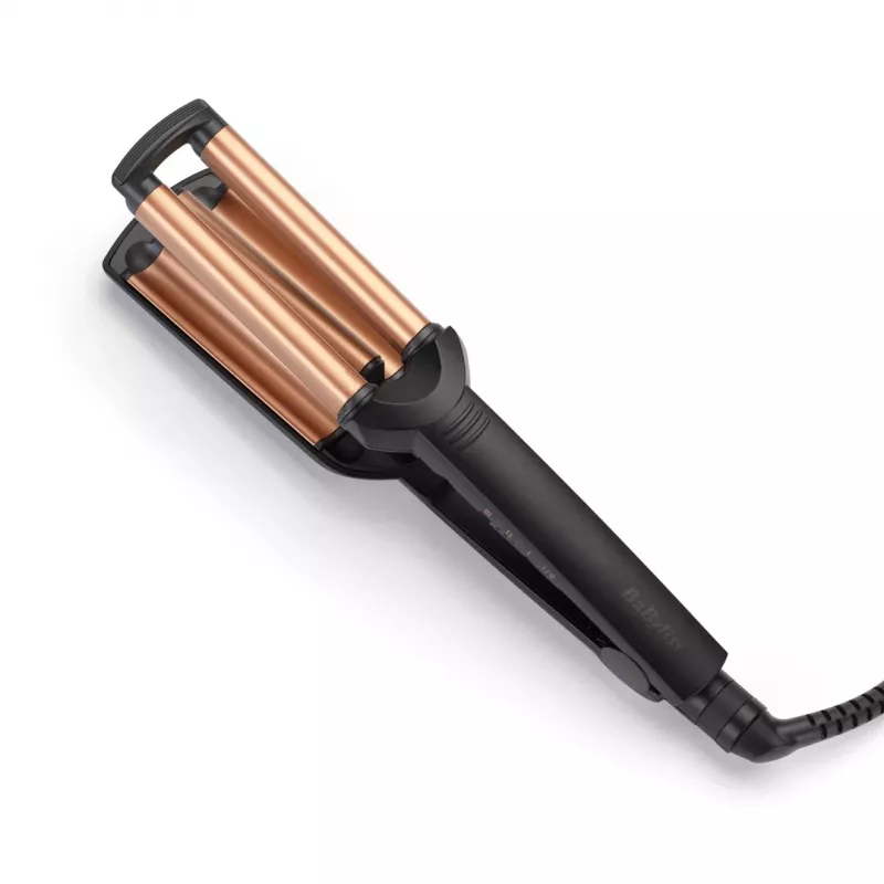 BaByliss Deep Waves Lockenstab Warm Black, Orange 98,4 (2,5 m)