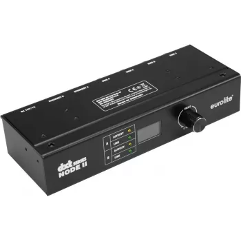 Licht-DMX-Pixel-Art-Net-Node EUROLITE DXT 70064851, Art-Net-zu-DMX-Bridge, 2 Universen