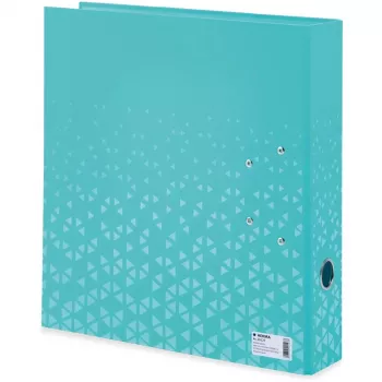 HERMA Color Ringbuch A4 Türkis D-Ring Karton 1 Stk.