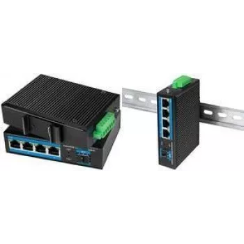 Ethernet Switch LOGILINK NS204 4-Port Gigabit 1000Mbit/s mit 1x SFP