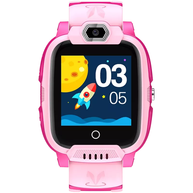 CANYON Kinderuhr Jondy KW-44 4G Kamera GPS Musik Pink