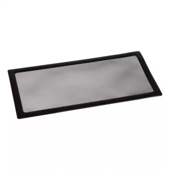 Staubfilter DEMCiflex 0305 — 120×250 mm, schwarz/grau