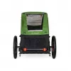 Hundetransportbox BURLEY Tail Wagon BU-947108 — weiche Hundetransportbox, Schwarz/Grün