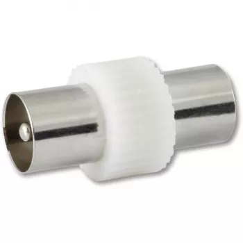 Steckverbinder Kathrein EMU 01 IEC Silber Weiß