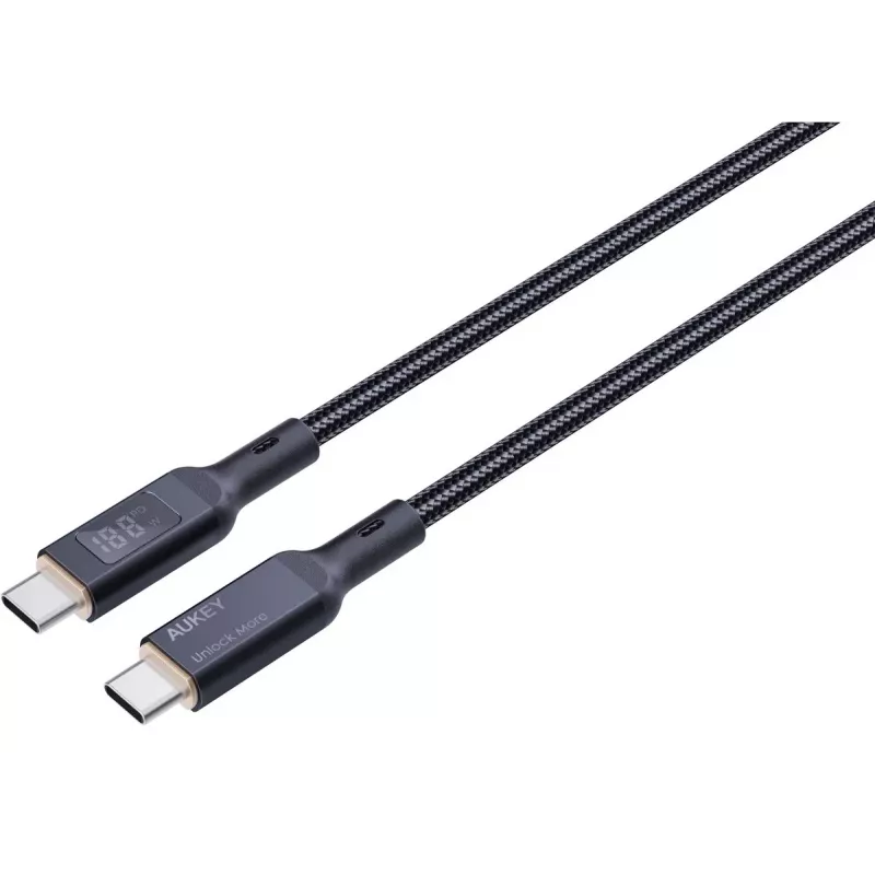 AUKEY CB-MCC102 USB-Kabel 1,8 m USB-C Schwarz 480 Gbit/s