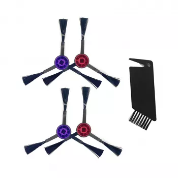 Ersatz-Seitenbürstenset für Midea M9 Saugroboter – 2x links + 2x rechts