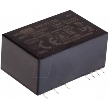 Netzteil Mean Well IRM-01-3.3S, 1 W, 3,3 V Ausgang, 0,3 A, Eingang 85–305 V
