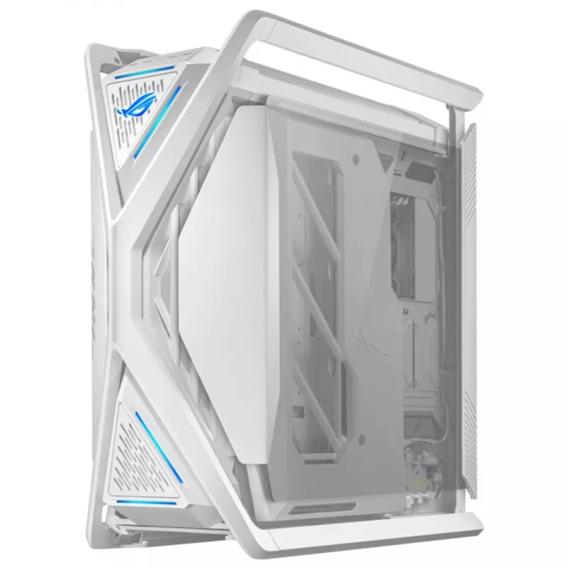 ASUS ROG GR701 Hyperion White, PC, Weiß, ATX, EATX, micro ATX, Mini-ITX, Aluminium, Multi, Front