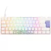 Ducky DKON2061ST Tastatur Gaming USB QWERTZ Deutsch Weiß