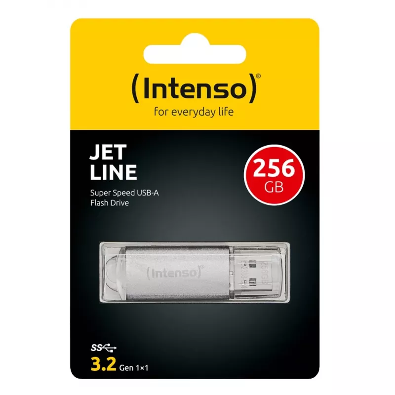 Intenso MEMORY DRIVE FLASH USB3.2/256GB 3541492 USB-Flash-Laufwerk USB Typ-A 3.2 Gen 1 (3.1 Gen 1) Silber