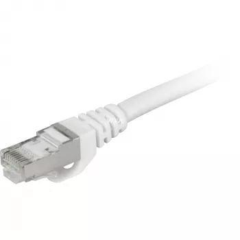 Netzwerkkabel Sharkoon Patch SFTP RJ-45 Cat.7a 3m Weiß