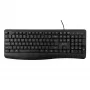 Kabelgebundene USB-Tastatur SBOX K-103 US Schwarz — US-Layout, USB-Anschluss
