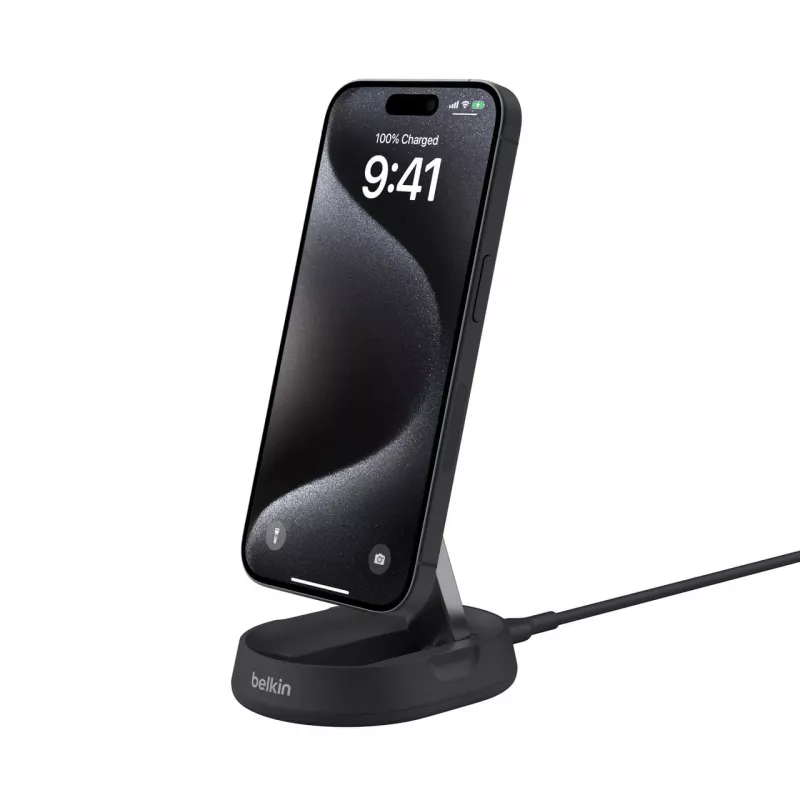 Kabelloses Ladegerät Belkin BoostCharge Pro WIA008btBK Schnellladung Indoor Smartphone Schwarz