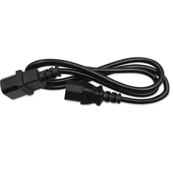 Stromverlängerungskabel QOLTEC 50459 IEC C13 auf C14 1,5 m