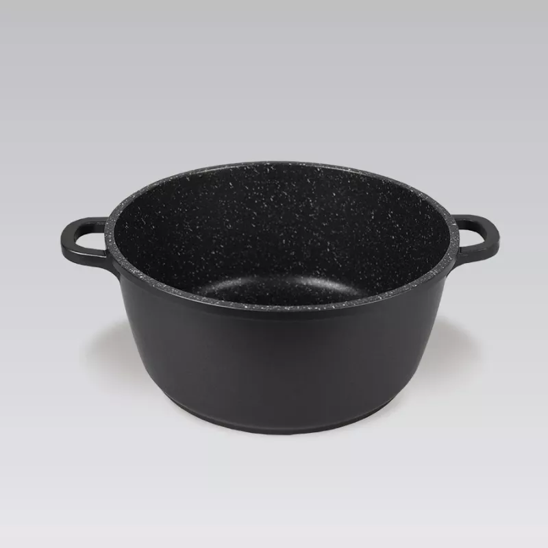 Maestro MR-4616C Topf mit Deckel 16 cm 1 l Schwarz