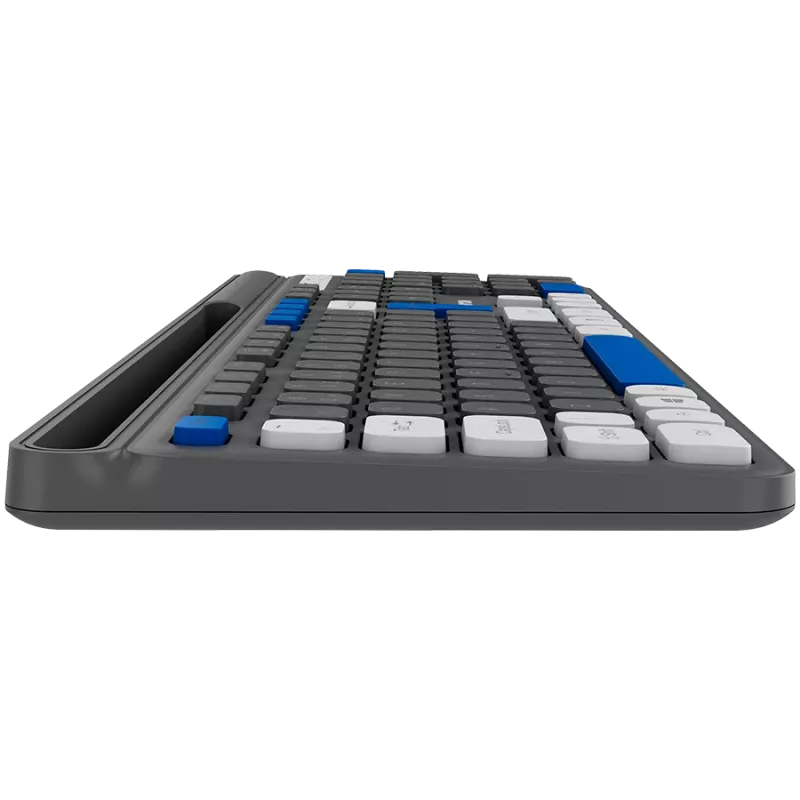 Kabellose Tastatur CANYON HKB-W03 Grau – kompaktes Design, AAA-batteriebetrieben, Modell CNS-HKBW03DG