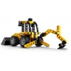 Konstruktionsset LEGO Technic Backhoe Loader 42197 — Knicklenkung, funktionierender Lader, 104 Teile, empfohlenes Alter 7+