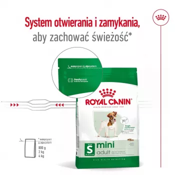 ROYAL CANIN Adult Mini S - Trockenfutter für Hunde - 2 kg