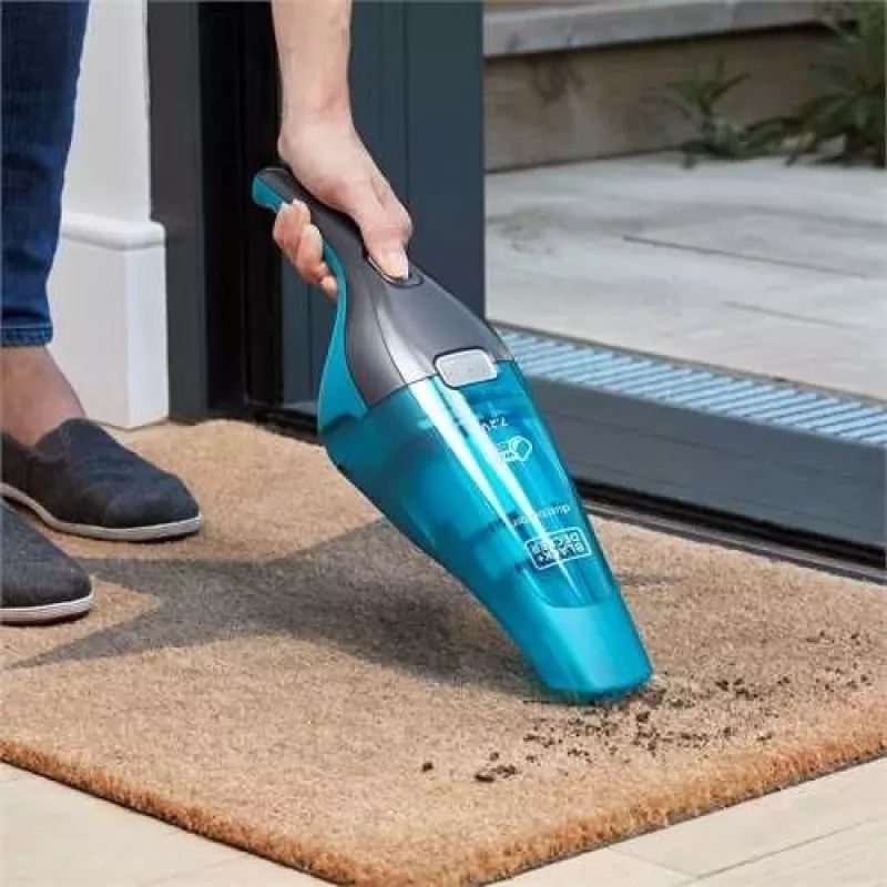Handstaubsauger Schwarz & Decker WDC215WA — Trockenreinigung 0,385 l, 7,2 V Li-Ion, 14 AW Saugkraft, 10 min Laufzeit
