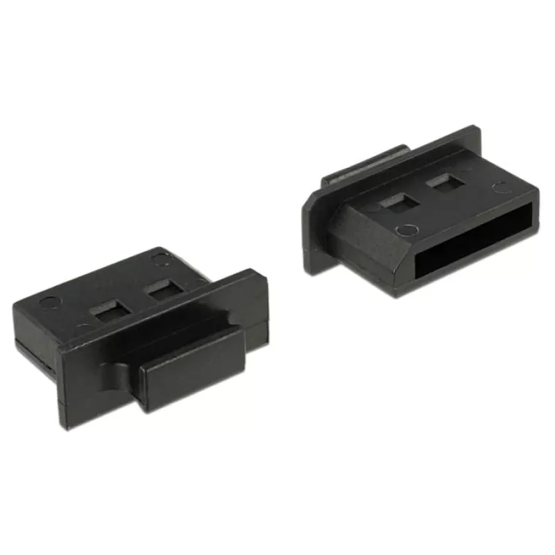 Buchsen-Schutzkappe DeLOCK 64025 DisplayPort Schwarz