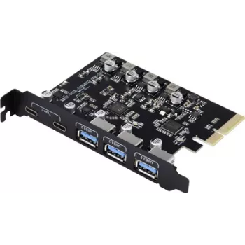 Renkforce RF-6613196 3+2 Port USB 3.2 Gen 2 Controllerkarte USB-C® (USB 3.2 Gen 2) (RF-6613196)