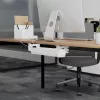 Maclean Kabel-/Steckdosenleisten-Organizer unter dem Schreibtisch, max. Belastung 5 kg, weiß, MC-106 W