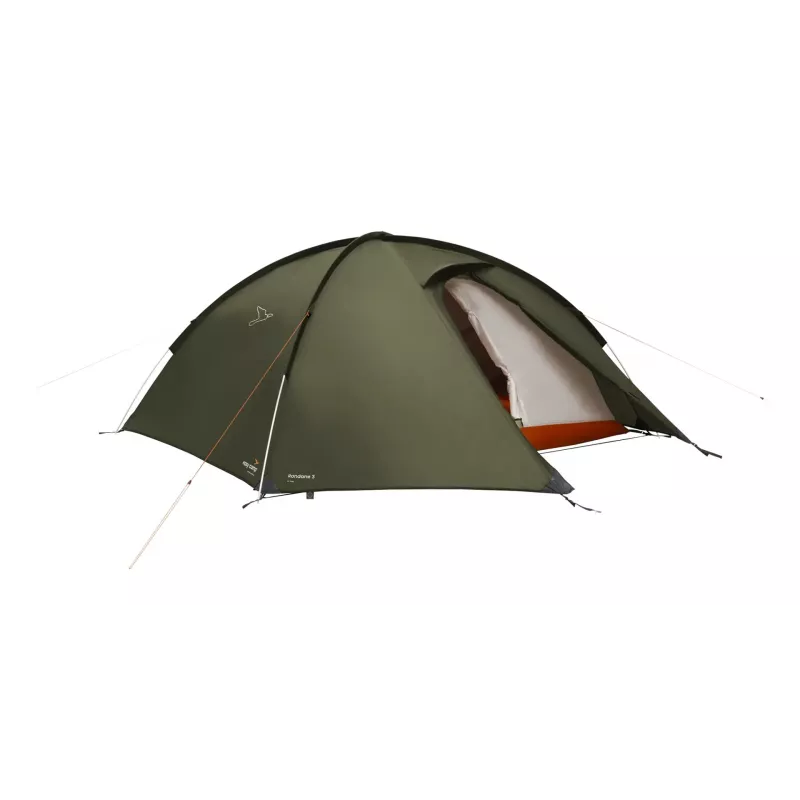 Kuppel-/Igluzelt Easy Camp Rondane 3 – 3-Personen, Polyester-Außenzelt, Aluminiumgestänge, dunkelgrün