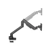 LogiLink BP0168 Gasfeder-Monitorarm, 17-49 Zoll, bis zu 20 kg, Schwarz