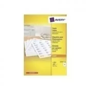 Adressversandetiketten Papier AVERY DP001-100.FR A4 210 x 297 mm Weiß – bedruckbare Bogenetiketten