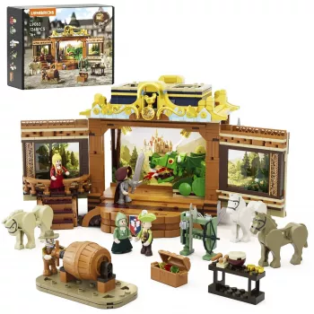 Mittelalterliche Truppenkutsche, Construction Toy