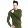 Bluse Glovii GJ1CXL Rundhalsausschnitt Langarm Elastan Polyester