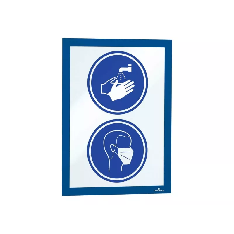 Magnetrahmen A4 Durable 4872-07 Blau