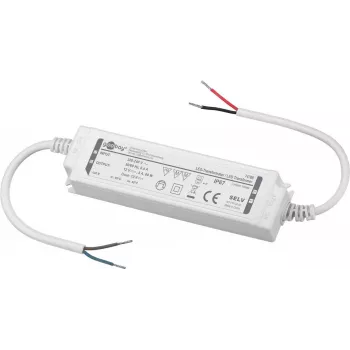 Goobay LED-Trafo 12 V DC 60 W IP67 - Constant Voltage Transformer CV für den (74768)