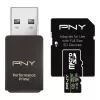 Speicherkarte microSDXC Elite Prime 128GB + SD-Adapter + USB-A-Kartenleser