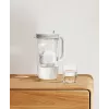 Wasserfilter-Karaffe BRITA Glass+1 Maxtra Pro grau, 2,4 L Gesamt / 1,5 L gefiltert, Maxtra Pro PP Filter