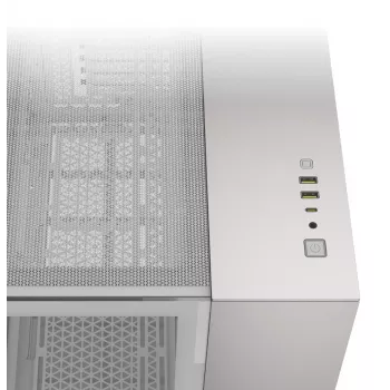 PC-Gehäuse Corsair CC-9011289-WW Midi-Tower Grau, Weiß