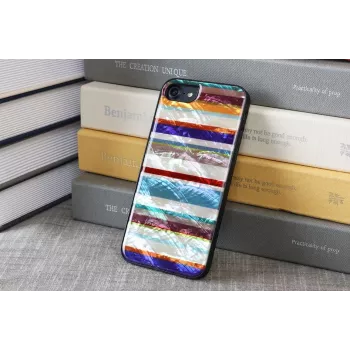 Schutzhülle iKins für Apple iPhone 8/7 — Schwarz Equator Design
