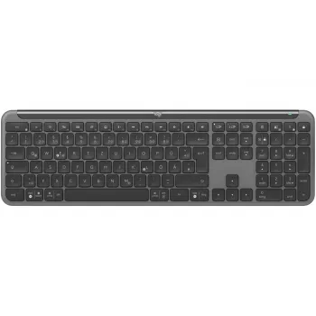 Logitech K950 Signature schlank Tastatur Office RF Wireless + Bluetooth QWERTZ Deutsch Graphit