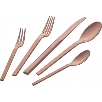 Besteckset 68-teilig, ZWILLING 68-teilig matt Roségold