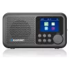 DAB+/UKW-Radio BLAUPUNKT DR8BK – digitaler Radiowecker mit FM/DAB+, Bluetooth 5.3, 2 W, 1800 mAh, USB-Ladefunktion, schwarz